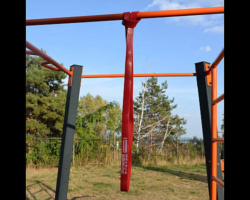 Еспандер-петля для фітнесу Power System PS-4053 CrossFit опір 15-40 кг, червоний