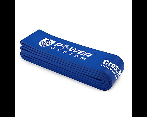 Еспандер-петля для фітнесу Power System PS-4054 CrossFit опір 22-50 кг, синій