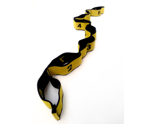 Гімнастична стрічка Yakimasport Flex Band Medium Resistance жовта Гімнастична стрічка Yakimasport Flex Band Medium Resistance жовта
