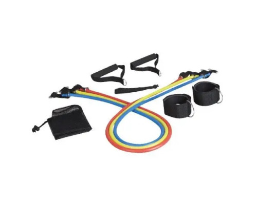 Набір еспандерів з петлями EXPANDER SET різнокольоровий 7 (LS3218)