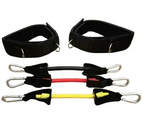 Еспандер латеральний універсальний Meta Stepper Ankle Resistance tube, різнокольоровий