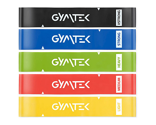 Стрічки для фітнесу Gymtek 0,5-30 кг Стрічки для фітнесу Gymtek 0,5-30 кг