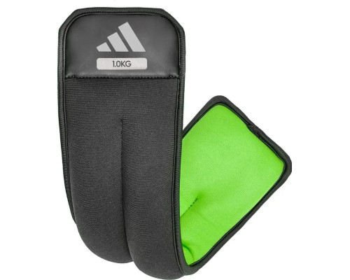 Обважнювачі для щиколотки/зап'ястя Adidas 0,5 кг, чорно-зелений