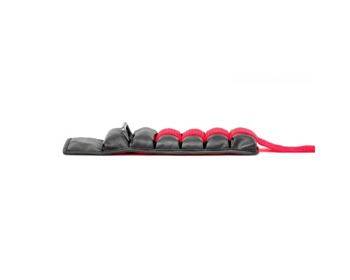 Обважнювачі зап'ястя Reebok Flexlock Wrist Weights 1.5 кг, чорно-червоний