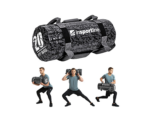Сумка для тренувань з ручками inSPORTline Fitbag Camu 20 кг Сумка для тренувань з ручками inSPORTline Fitbag Camu 20 кг