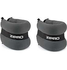 Обтяжувачі для щиколотки та зап'ястя Zipro 1,5 кг (2 шт.), сірий