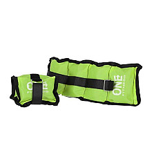 Вагові подушки WW01 2 x 0.7 KG ONE FITNESS - зелені 