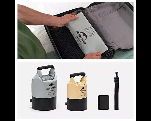 Фітнес-мішок Naturehike Fitness Aqua NH21FSB03 6 л, жовтий Фітнес-мішок Naturehike Fitness Aqua NH21FSB03 6 л, жовтий