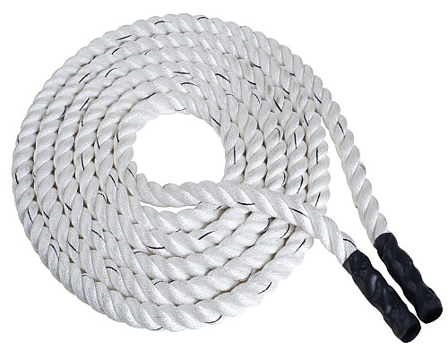 Канат тренувальний для кросфіту Battle Rope WCG 50 мм - 15 м
