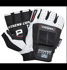 Рукавички для фітнесу Power System PS-2300 Fitness XL, чорно-білі