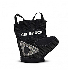 Рукавички для фітнесу Leone Gel Shock S, чорно-білі