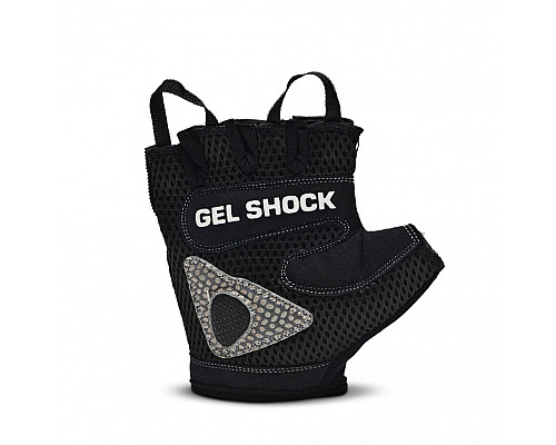 Рукавички для фітнесу Leone Gel Shock S, чорно-білі