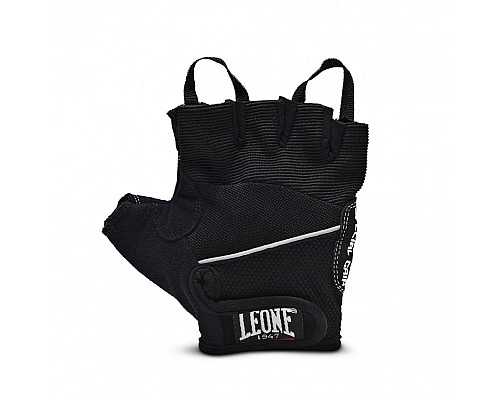Рукавички для фітнесу Leone Gel Shock S, чорно-білі