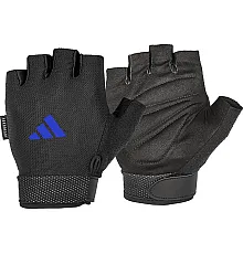 Рукавички для тренінгу Adidas Essential Adjustable Gloves розмір M, чорні