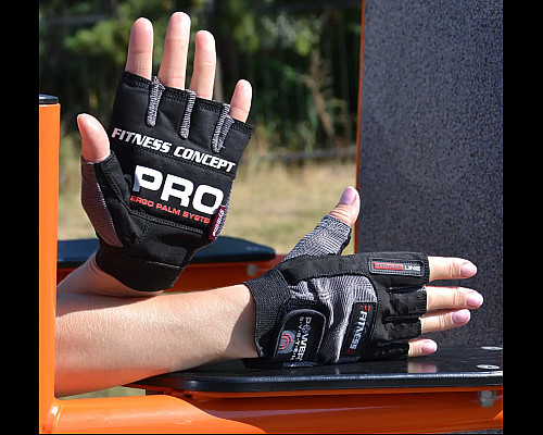 Рукавички для фітнесу Power System PS-2300 Fitness XS, чорно-сірі