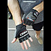 Рукавички для фітнесу Power System PS-2300 Fitness XS, чорно-сірі