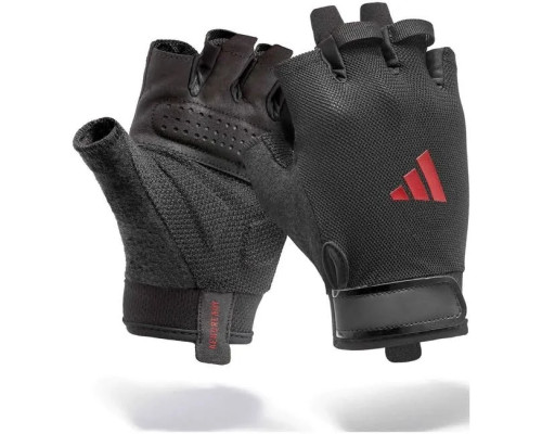 Рукавички для тренінгу Adidas Essential Training Gloves розмір XS, чорно-червоні