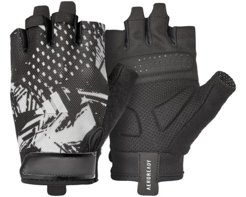 Рукавички для тренінгу Adidas Full Finger Essential Gloves розмір XL, чорно-білі