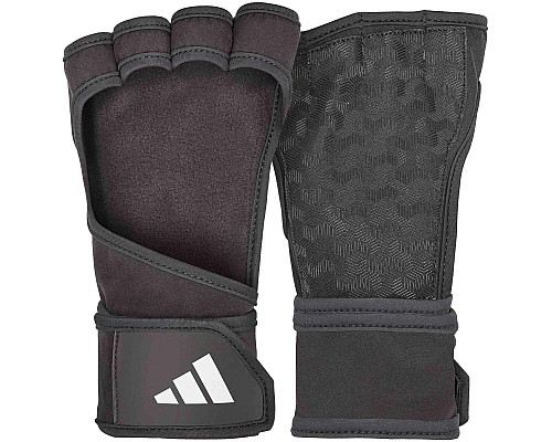 Рукавички для тренінгу Adidas Open Back Training Gloves розмір XL, чорно-білі
