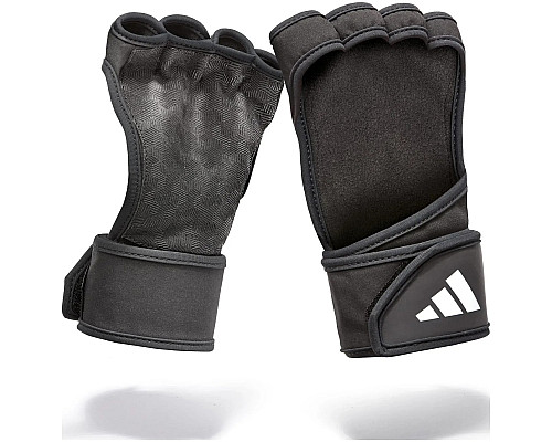 Рукавички для тренінгу Adidas Open Back Training Gloves розмір XL, чорно-білі