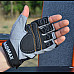 Рукавички для фітнесу MadMax MFG-871 Damasteel розмір M, сіро-чорні