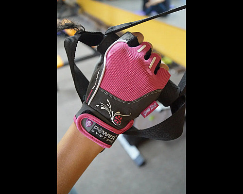 Рукавички для фітнесу жіночі Power System PS-2570 XS, рожеві