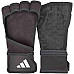 Рукавички для тренінгу Adidas Open Back Training Gloves розмір M, чорно-білі