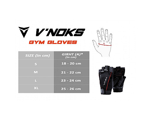 Рукавички для фітнесу VNK PRO S, різнокольорові