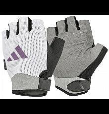 Рукавички для тренінгу Adidas Performance Women's Gloves розмір XL, біло-сірі