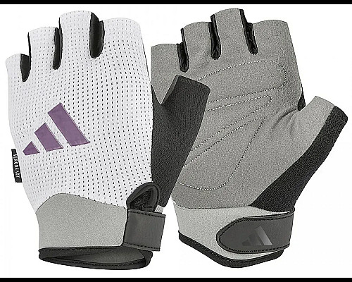 Рукавички для тренінгу Adidas Performance Women's Gloves розмір XL, біло-сірі