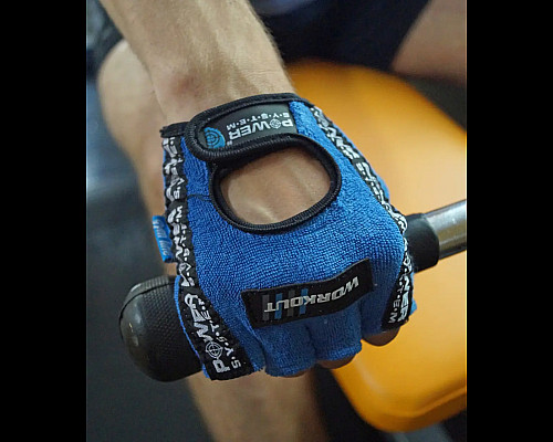 Рукавички для фітнесу Power System PS-2200 Workout XS, сині