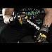 Рукавички для фітнесу MadMax MFG-880 Signature розмір M, чорно-жовті