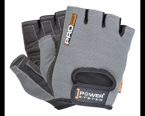 Рукавички для фітнесу Power System PS-2250 Pro Grip XS, сірі