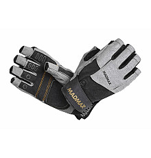 Рукавички для фітнесу MadMax MFG-871 Damasteel розмір XXL, сіро-чорні
