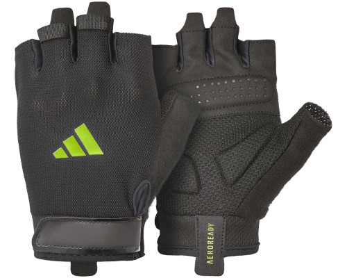 Рукавички для тренінгу Adidas Essential Training Gloves розмір XS, чорно-зелені