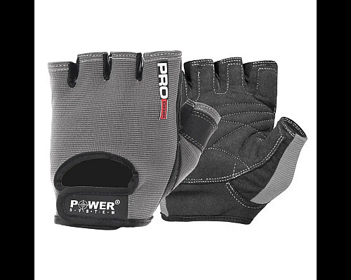 Рукавички для фітнесу Power System PS-2250 Pro Grip S, сірі