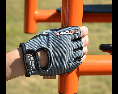 Рукавички для фітнесу Power System PS-2250 Pro Grip S, сірі