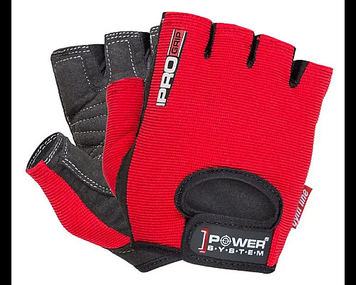 Рукавички для фітнесу Power System PS-2250 Pro Grip M, червоні