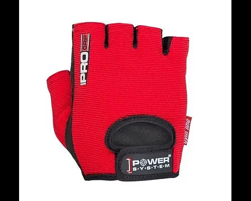Рукавички для фітнесу Power System PS-2250 Pro Grip M, червоні