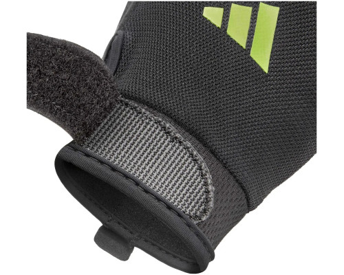 Рукавички для тренінгу Adidas Essential Training Gloves розмір L, чорно-зелені