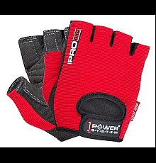 Рукавички для фітнесу Power System PS-2250 Pro Grip S, червоні