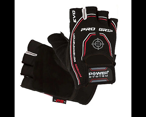 Рукавички для фітнесу Power System PS-2250E Pro Grip EVO XS, чорні