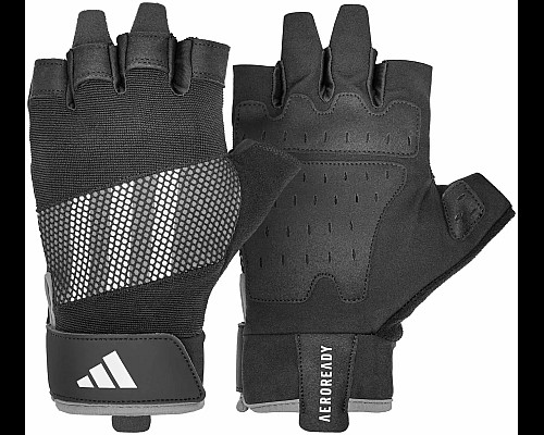 Рукавички для тренінгу Adidas Performance Training Gloves розмір S, чорно-сірі