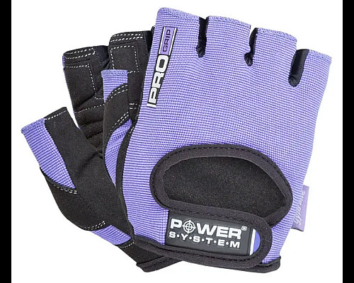 Рукавички для фітнесу жіночі Power System PS-2250 Pro Grip XS, фіолетові
