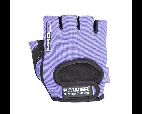 Рукавички для фітнесу жіночі Power System PS-2250 Pro Grip XS, фіолетові