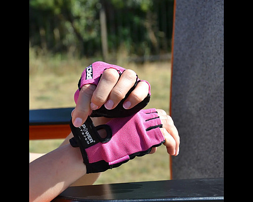 Рукавички для фітнесу жіночі Power System PS-2250 Pro Grip S, рожеві