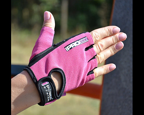 Рукавички для фітнесу жіночі Power System PS-2250 Pro Grip S, рожеві