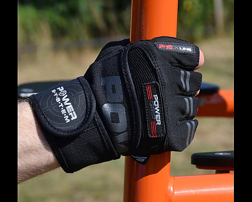 Рукавички для фітнесу Power System PS-2800 Power Grip XL, чорні