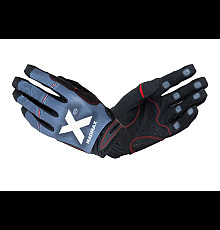 Рукавички для фітнесу MadMax MXG-102 X Gloves розмір XL, сіро-чорні