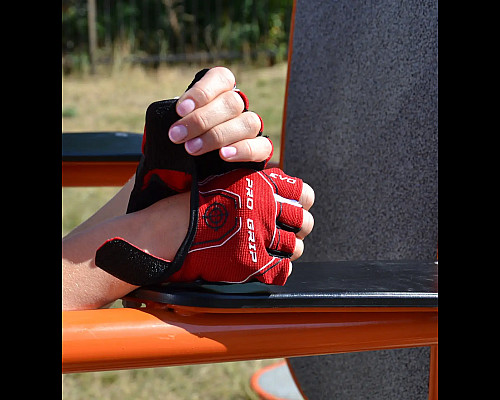 Рукавички для фітнесу Power System PS-2250E Pro Grip EVO XS, червоні